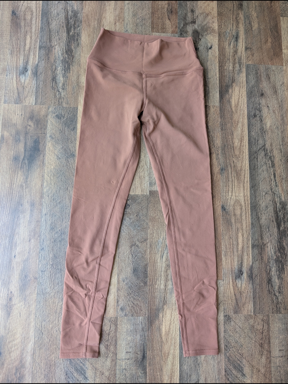 ALO Yoga Seamless Leggings in Light Rose Brown